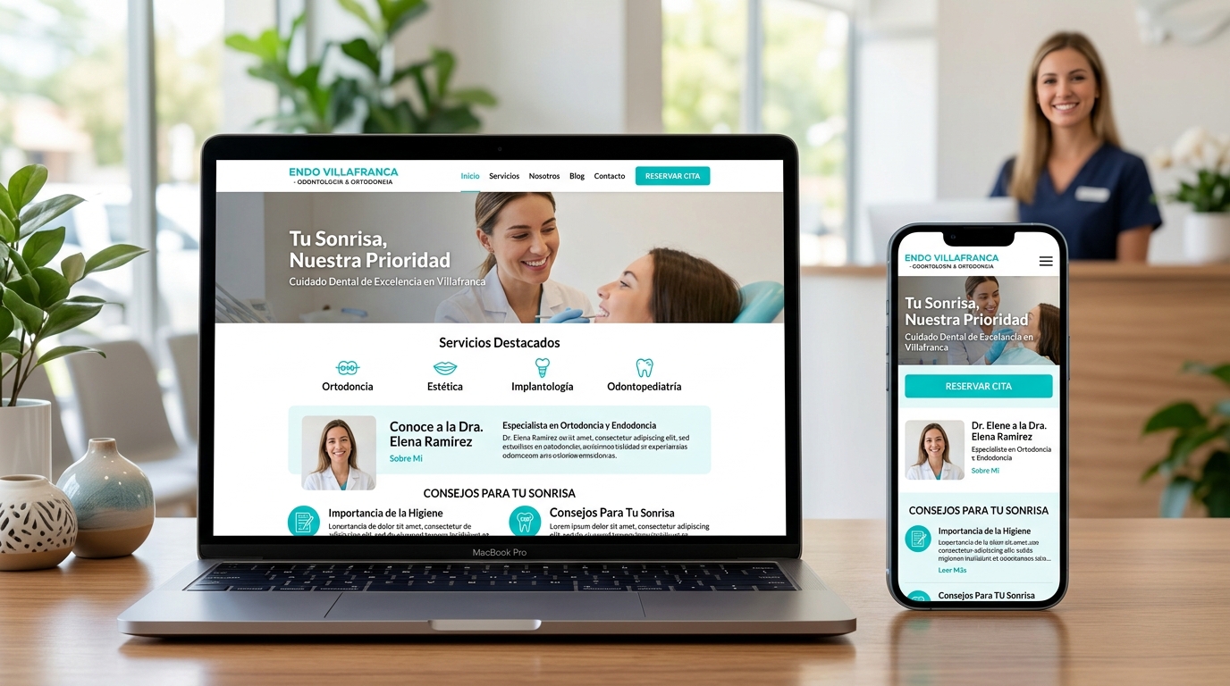 Sitio Web Endo Villafranca Odontología